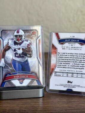 Topps Ray Davis Buffalo Bills card